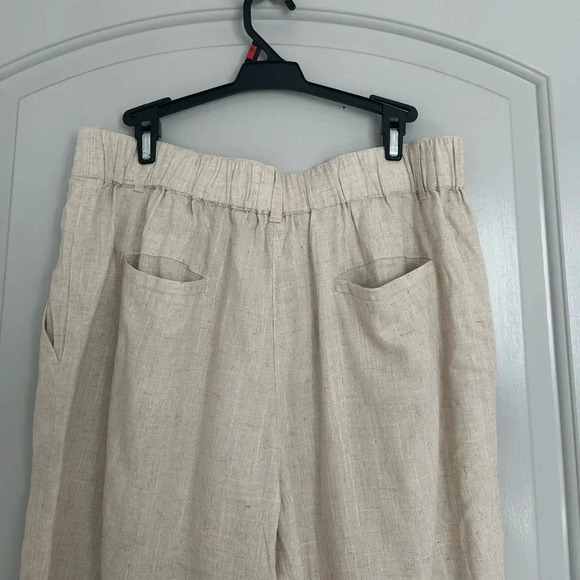 Santa Barbara Linen Blend Shorts Jorts size large NWT - Picture 7 of 13